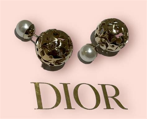 dior ohrringe stern|perlenohrringe.